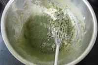艾草戚风做法图解5)