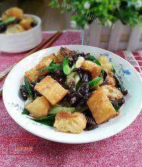 家常的肉末油条