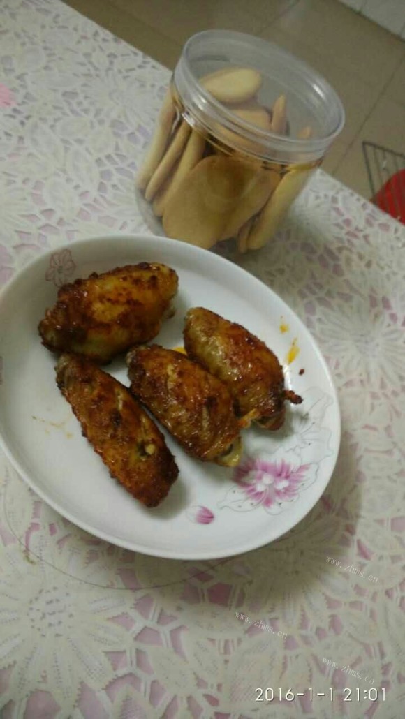 质嫩爽口的奥尔良烤翅