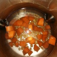 五味俱全的胡萝卜豆浆的做法图解三