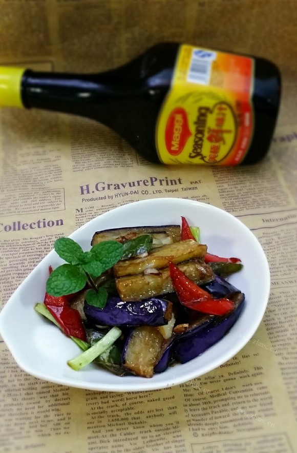 好吃的油淋茄子