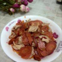 鲜甜胡萝卜炒肉片
