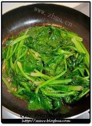 好吃不腻的蒜茸菠菜