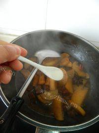 美味的白萝卜炖牛肉做法图解15)