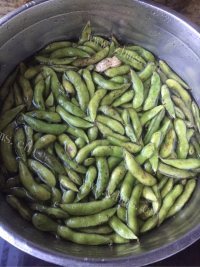 五香水煮毛豆做法图解2)