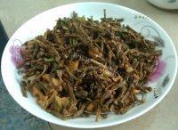 家常菜干豆角炒肉