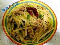 家常菜芹菜土豆丝