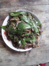 家常菜辣椒炒腊肉