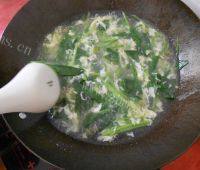 家常菜菠菜蛋汤做法图解9)