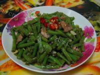 下饭的长豆角炒肉