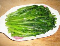 自制白灼菜心做法图解5)
