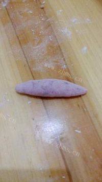 美味的紫薯玫瑰花做法图解6)