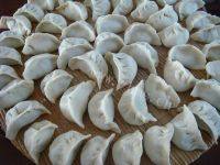 美味的香菜馅饺子做法图解7)