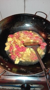家常菜番茄炒蛋做法图解6)