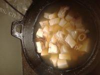 家常菜鱿鱼炖豆腐做法图解4)