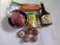 美味的香菇蒸肉饼做法图解1)