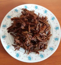 美味的五香牛肉干