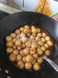 美味的炒元宵