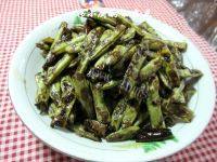 经典菜干煸四季豆