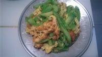 家常菜丝瓜炒鸡蛋
