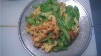家常菜丝瓜炒鸡蛋