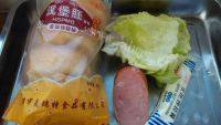 火腿肠汉堡包做法图解1)