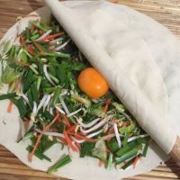 美味的沓菜馍做法图解9)