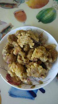 美味的干炸肉段