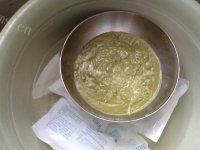 家常抹茶红豆冰淇淋做法图解9)