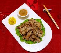 美味的剔骨肉蘸酱做法图解14)