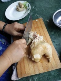 正宗白切鸡做法图解4)