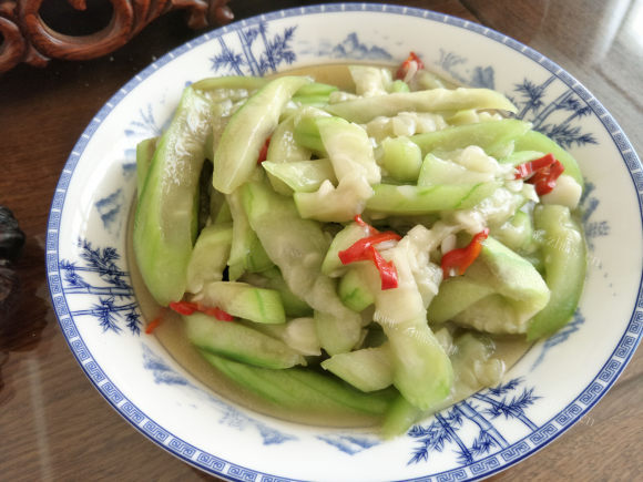 美味的炒丝瓜