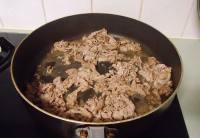 家常生炒牛肉生菜姜粒饭做法图解4)