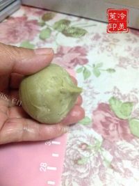 自制抹茶酥做法图解23)