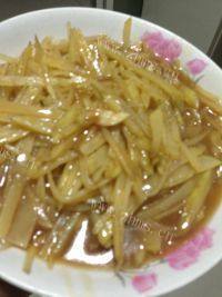 味道不错的醋溜土豆丝