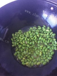 家常菜清炒毛豆