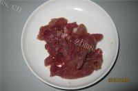 营养莲藕炒肉片做法图解3)