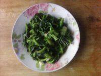 家常菜清炒菜薹