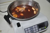 美味的香辣猪蹄