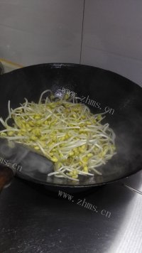 家常菜清炒黄豆芽做法图解2)