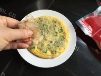 自制日式秋葵蛋饼的做法图解七