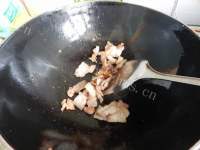 好吃的干锅花菜五花肉的做法图解七