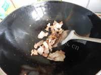 好吃的干锅花菜五花肉做法图解7)