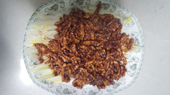 垂涎欲滴的京酱肉丝