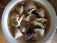 美味的鲜肉馄饨