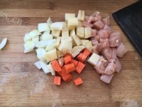 美味的鸡肉咖喱饭做法图解2)