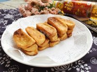 营养丰富的香煎豆干做法图解4)