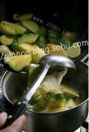 美味的七叶瓜土豆汤