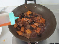豆腐菌菇炒肉片的做法图解十