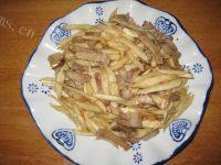 「念念不忘」茭白炒肉丝